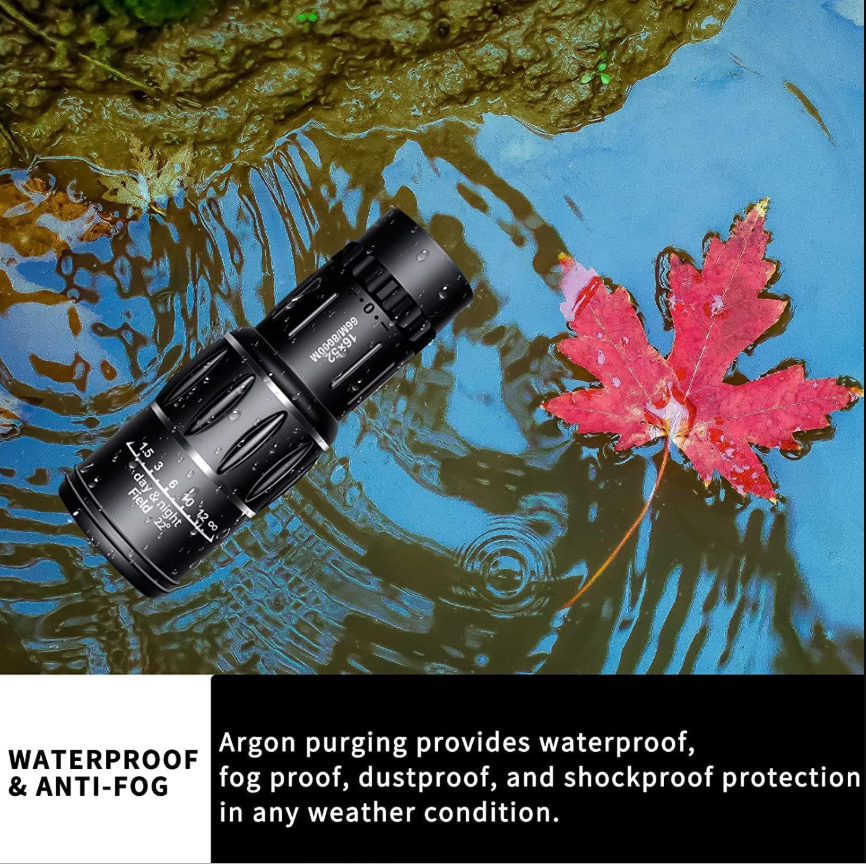 Monocular Telescope 16x52 with Night Vision