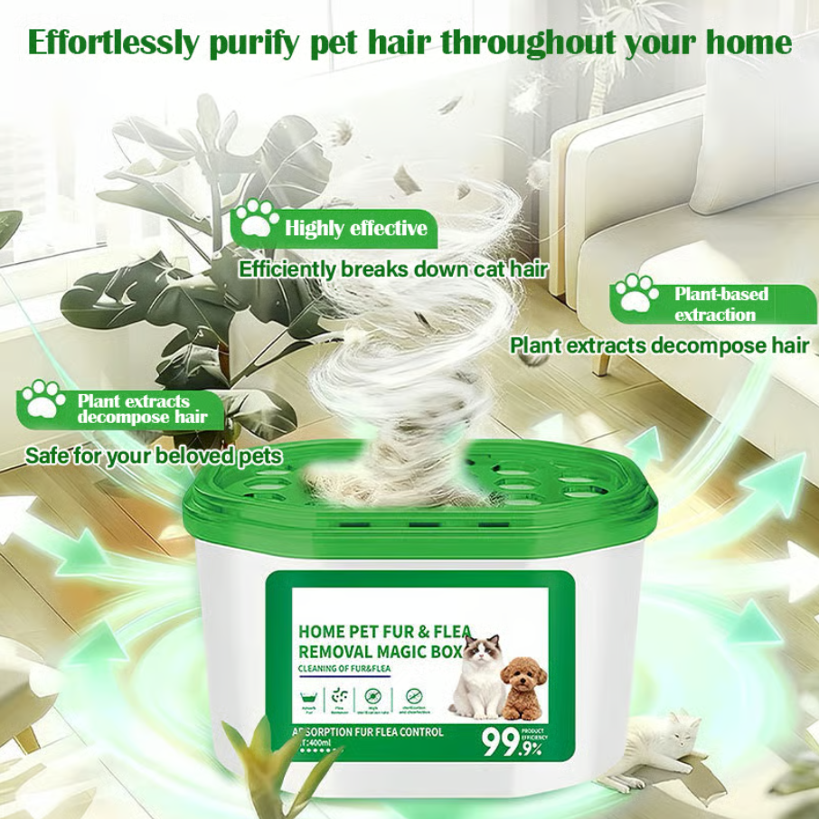 Home Pet Fur & Odor Removal Magic Box