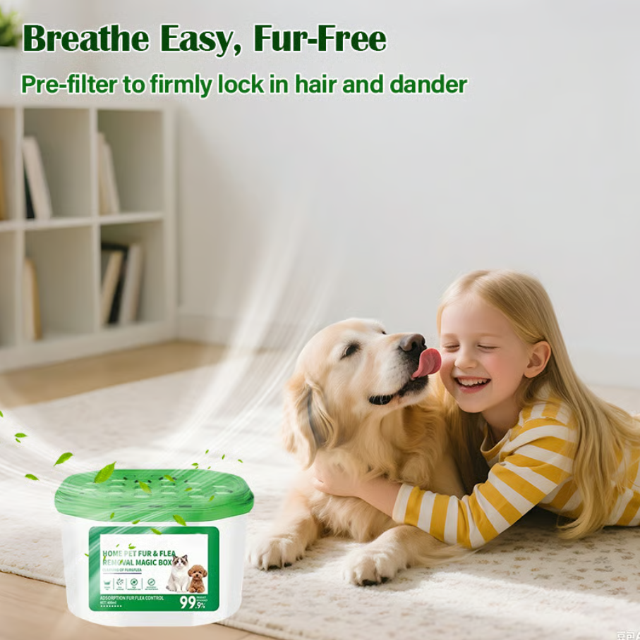 Home Pet Fur & Odor Removal Magic Box
