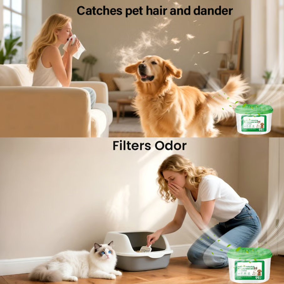 Home Pet Fur & Odor Removal Magic Box