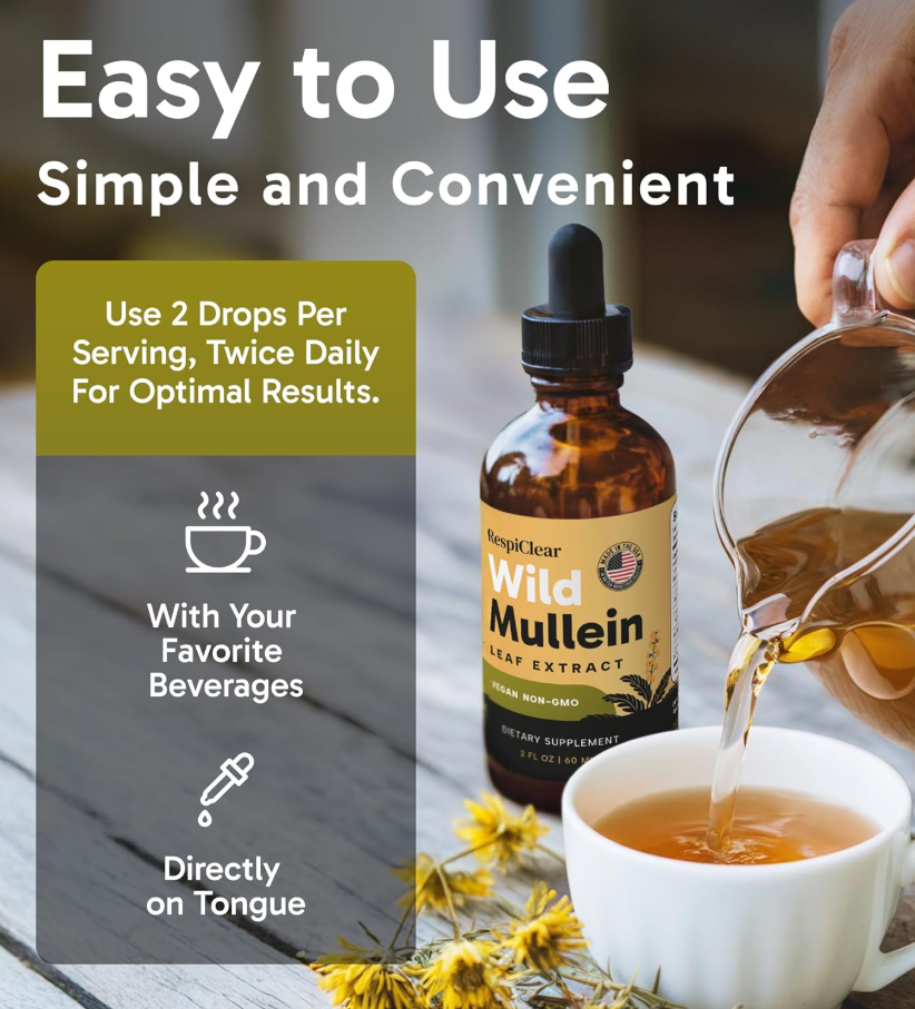 Wild Mullein Leaf Extract