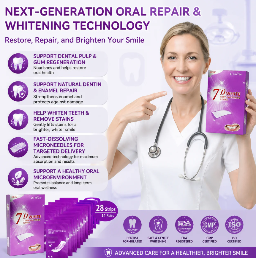 Fast‑Dissolving Tooth & Gum Repair Oral Strips