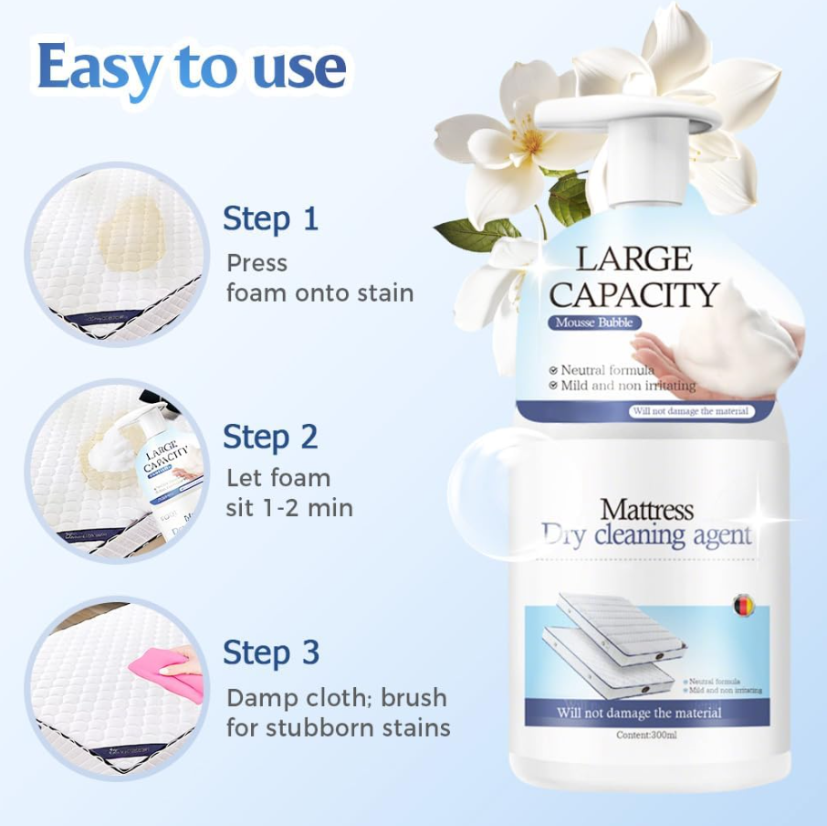 Powerful Mattress Yellow Stain Cleaner
