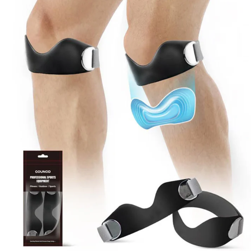 Ergonomic 8-Shape Silicone Knee Strap