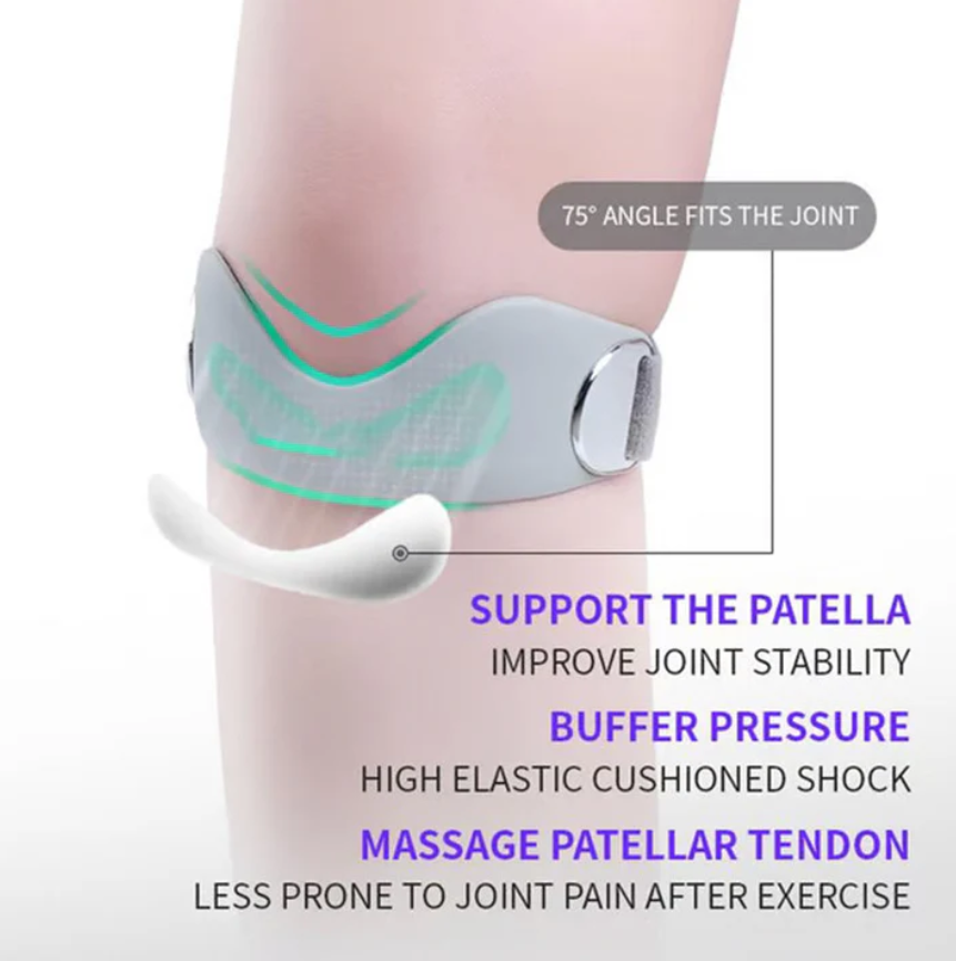 Ergonomic 8-Shape Silicone Knee Strap