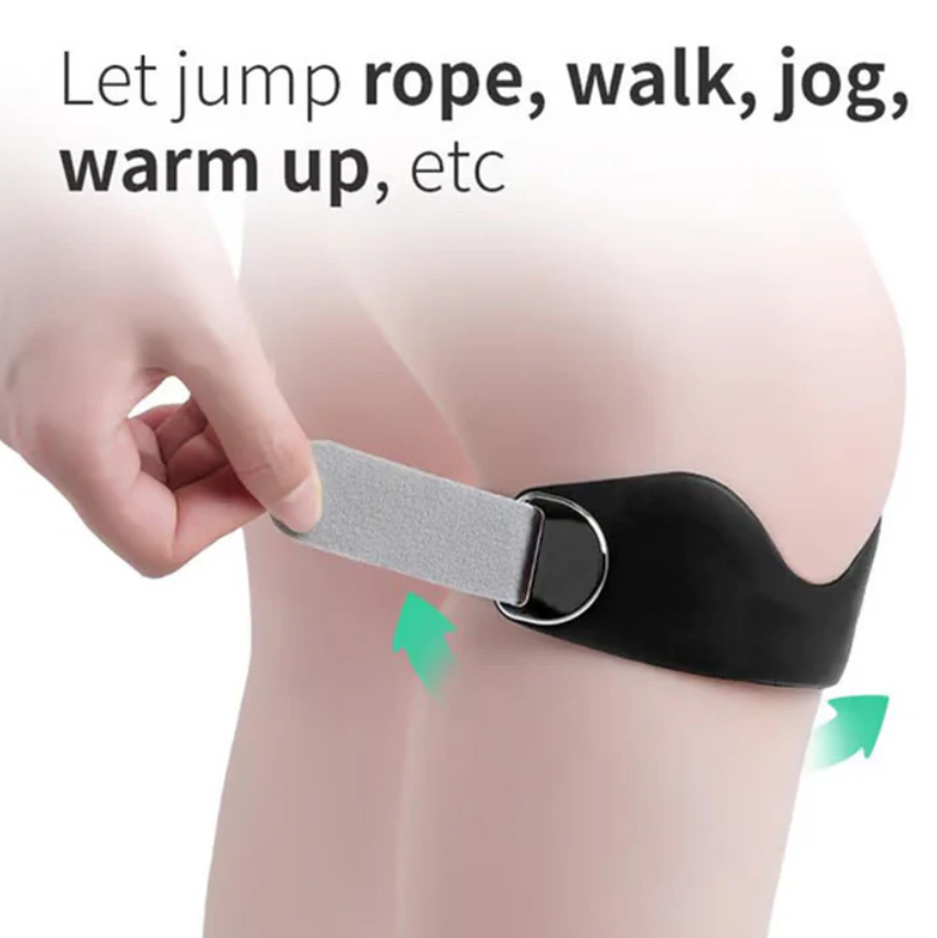Ergonomic 8-Shape Silicone Knee Strap