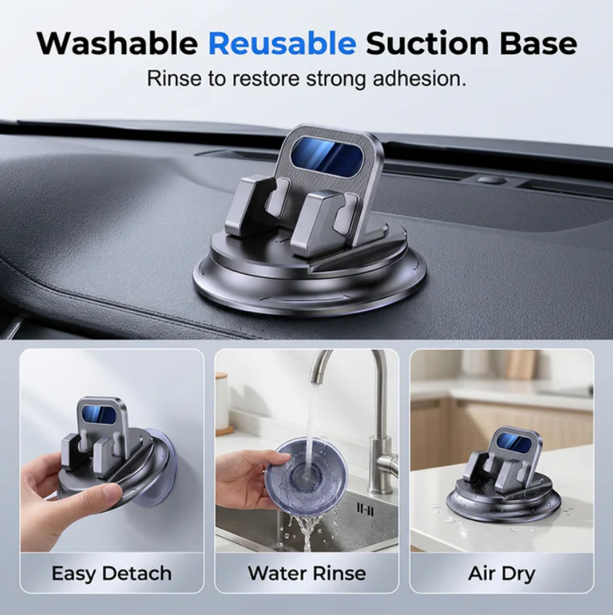 Rotating Dashboard Car Phone Holder