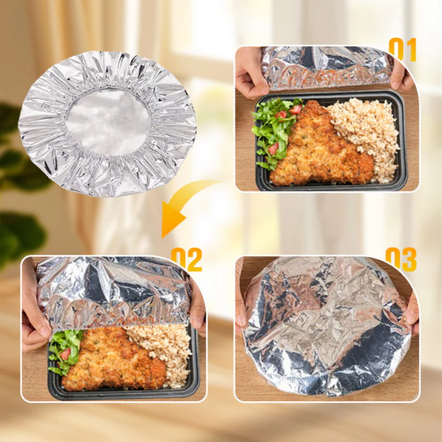 Aluminum foil insulation cover - Set of 10pcs