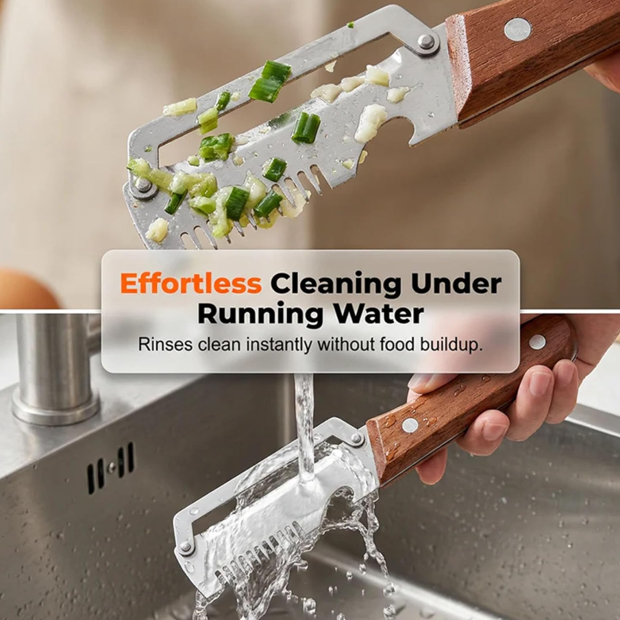 3-in-1 Scallion Shredder & Peeler Kitchen Tool