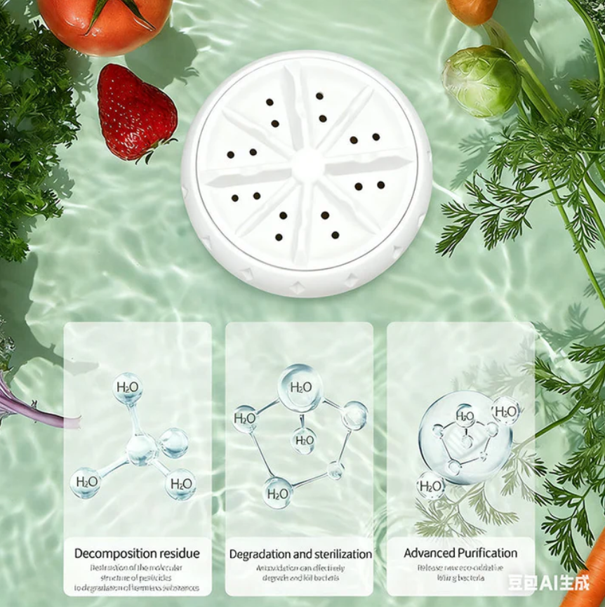Effortless Vortex Fruit & Vegetable Washer