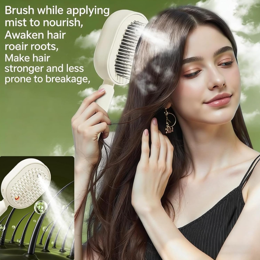 Electric Spray Air Cushion Massage Comb