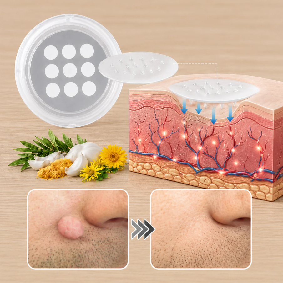 2-in-1 Microneedle & Hydrocolloid Patch
