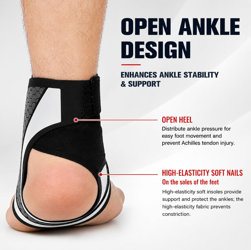 Breathable Elastic Ankle Support Brace