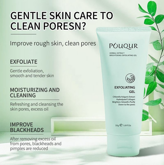 Herbal Extract Brightening Exfoliating Gel
