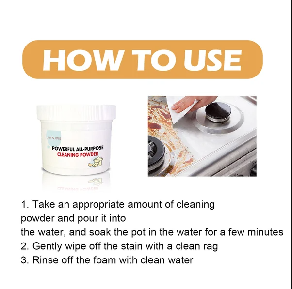 Powerful Kitchen All-purpose Powder Cleaner