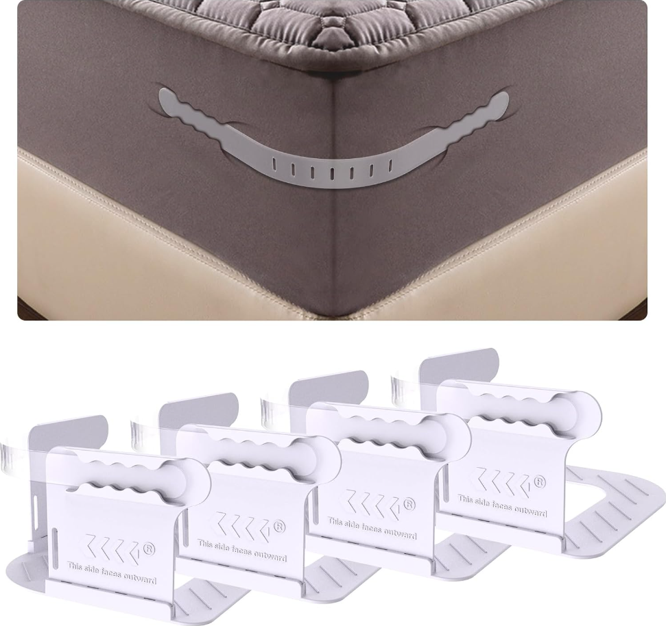 Adjustable Bed Sheet Holders 4pcs