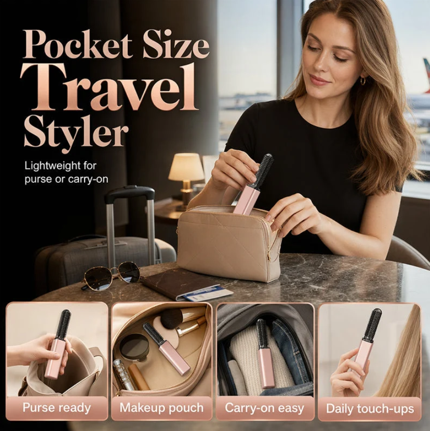 Portable Wireless Mini Bang Styling Comb