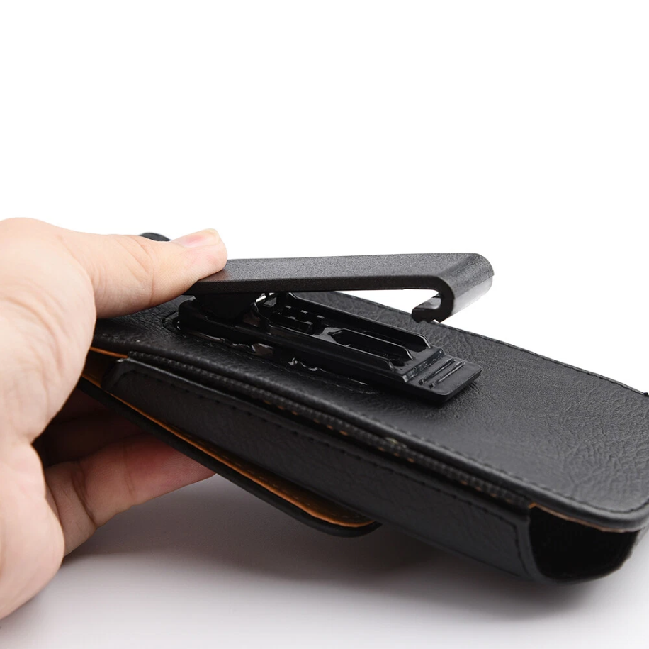 Multi-Pocket Leather Holster with Card Holder