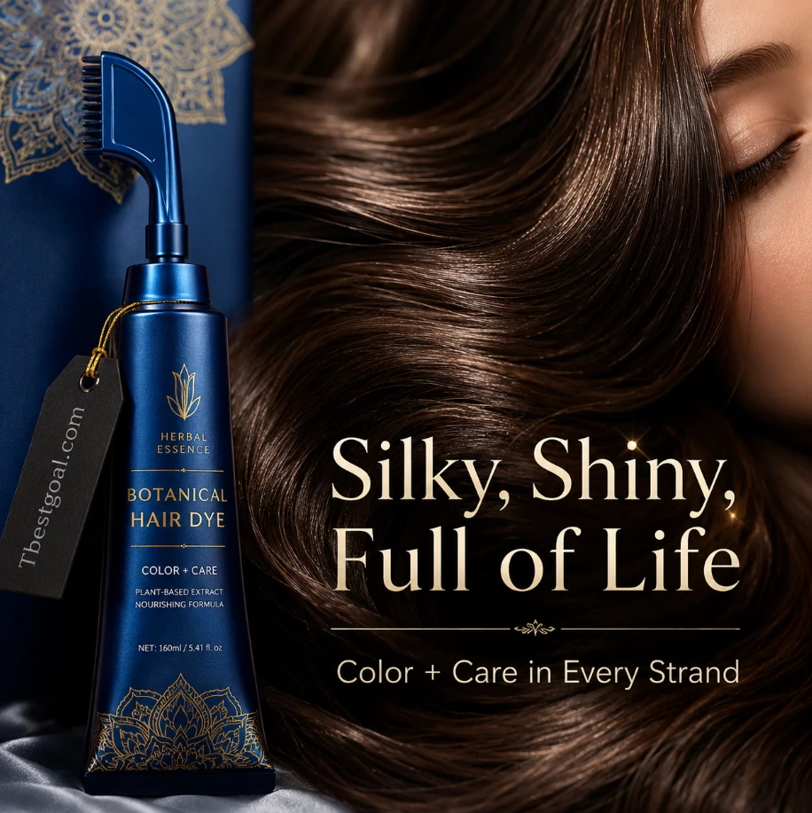 Herbal Hair Dye Comb for Home Use