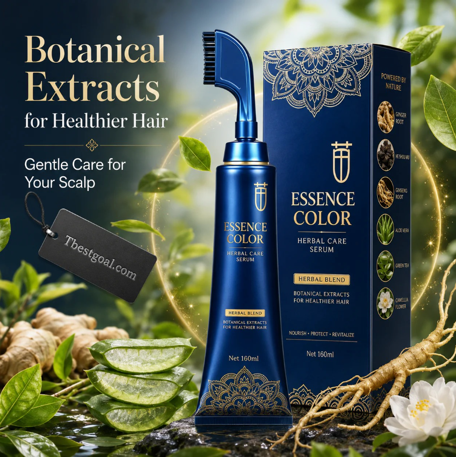 Herbal Hair Dye Comb for Home Use