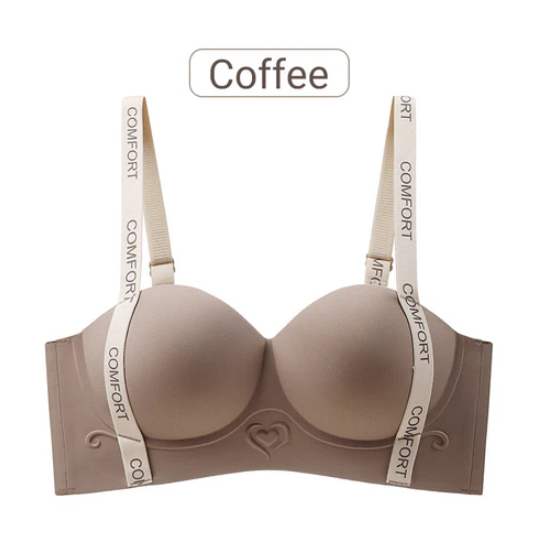 Women's padded push-up wireless comfort bra