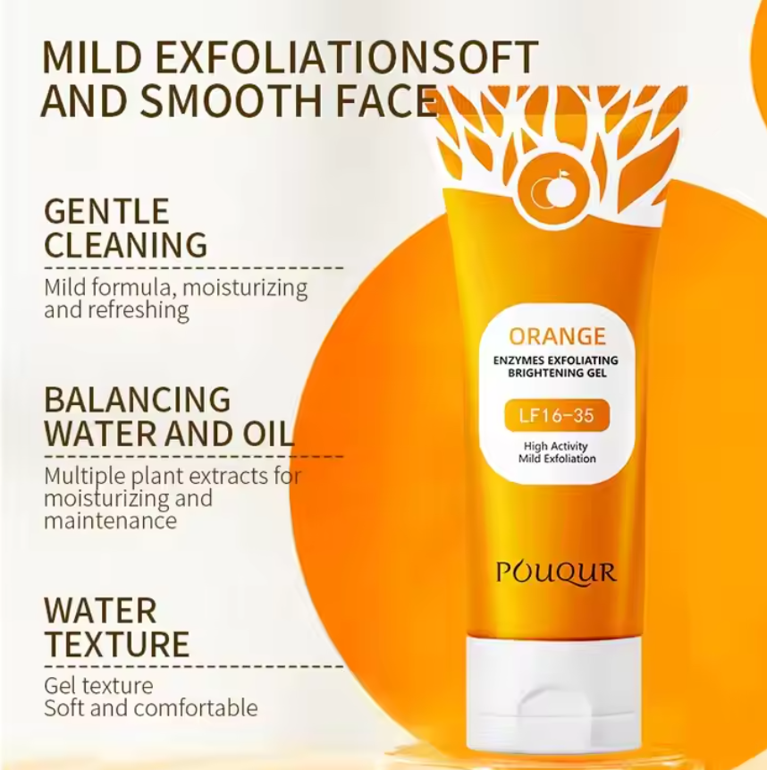 Orange Hydrating Exfoliating Brightening Gel