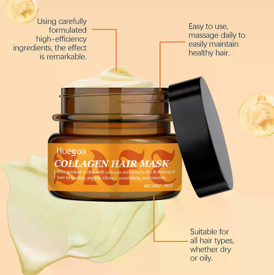 Collagen Hair Mask for Dry & Damaged Hair