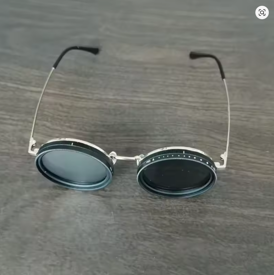 Adjustable Darkening Glasses ND Filter UV400