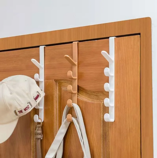 Vertical Door Hooks Hangers Rack - Set of 3 pieces
