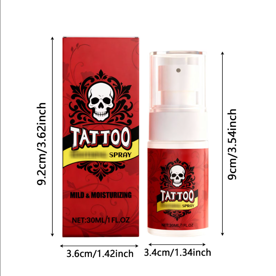 Tattoo Aftercare Moisturizing Spray