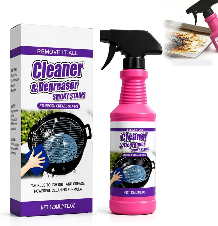 Fast-Acting Heavy-Duty Grill Degreaser Spray