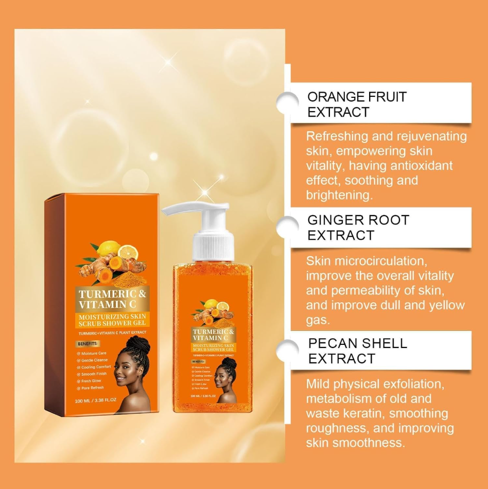 Turmeric Vitamin C Scrub Body Wash