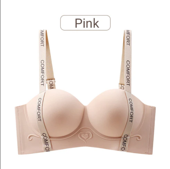 Women's padded push-up wireless comfort bra
