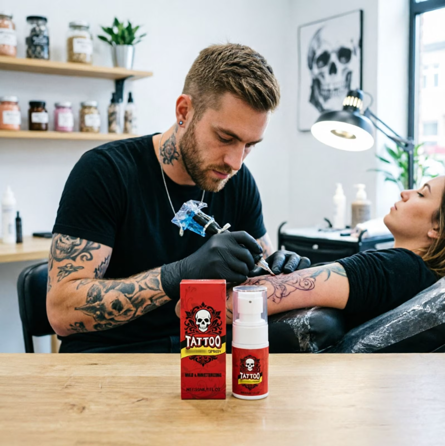 Tattoo Aftercare Moisturizing Spray