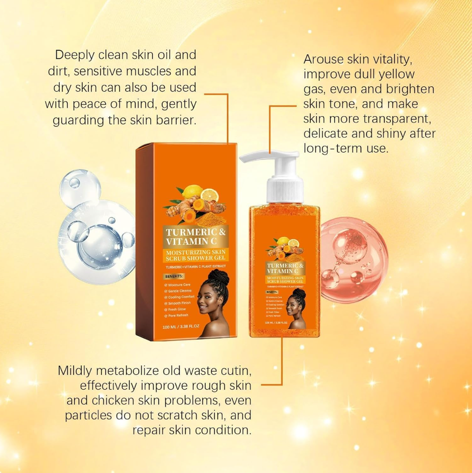 Turmeric Vitamin C Scrub Body Wash