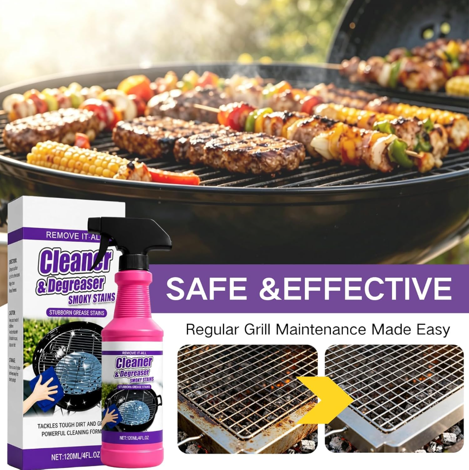 Fast-Acting Heavy-Duty Grill Degreaser Spray