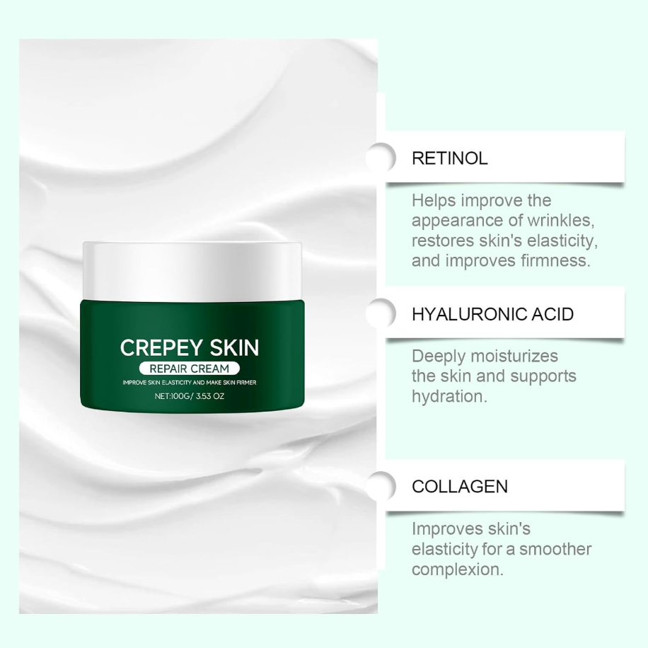 Crepey Skin Repair Treatment Cream