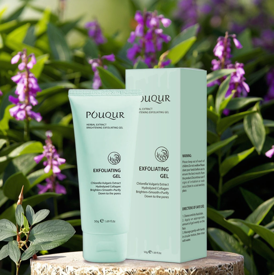 Herbal Extract Brightening Exfoliating Gel