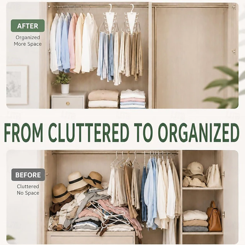 Triangle Closet Organizer - Set of 4pcs