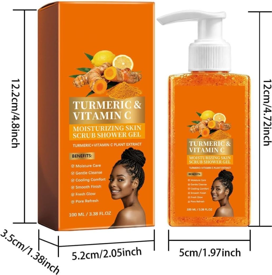 Turmeric Vitamin C Scrub Body Wash