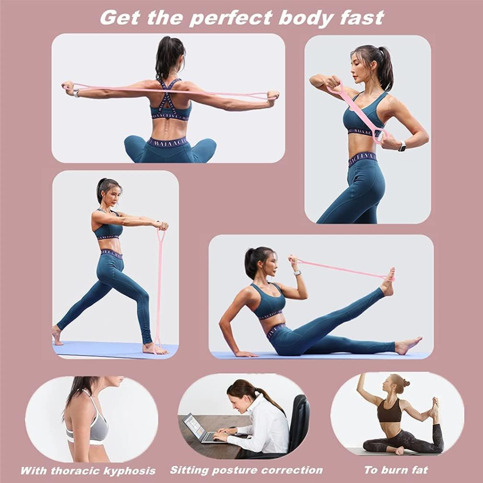 Multi-Resistance Yoga Bands Buy 1 Get 1 Free