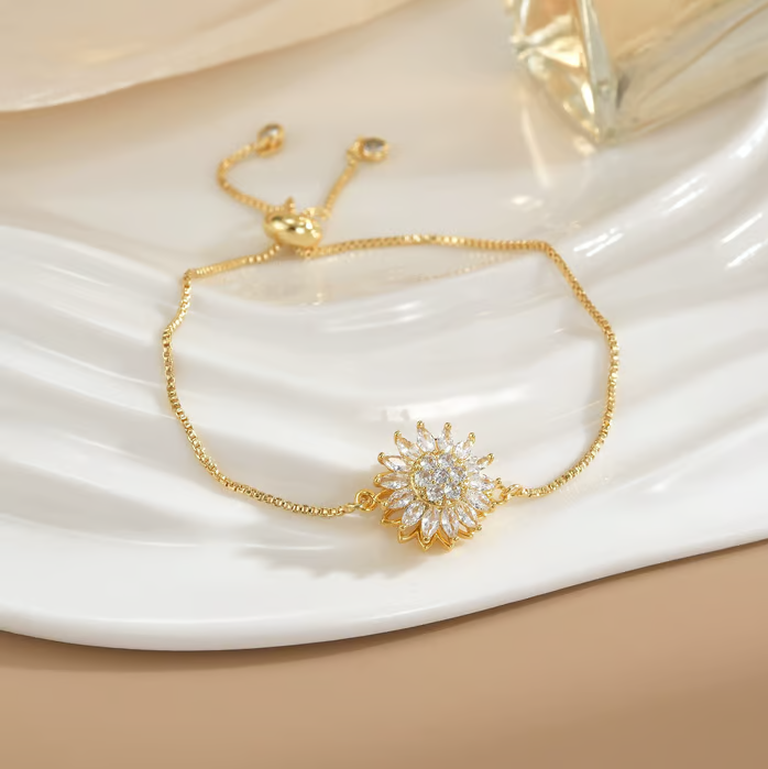 Sunflower Mood Bracelet
