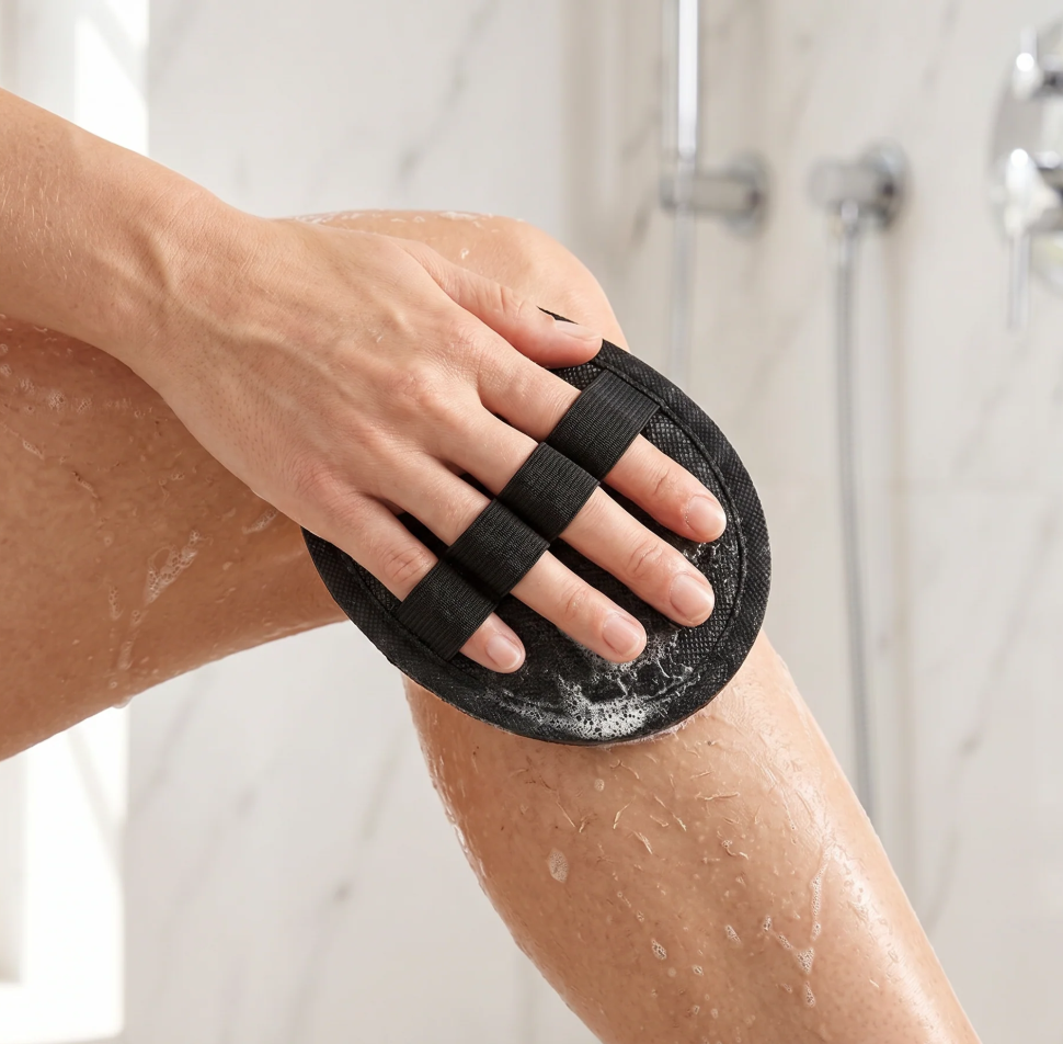 Exfoliating Scrub Bath Pads - Set of 2pcs