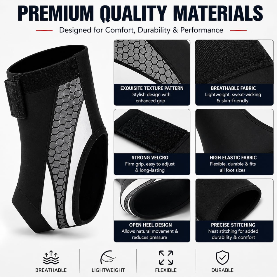 Breathable Elastic Ankle Support Brace