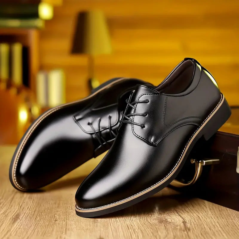 Black semi formal shoes sales