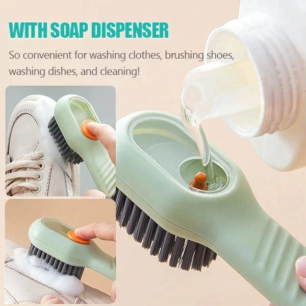 Multifunctional Scrubbing Brush With Soap Dispenser - Buy 1 Get 1 Free