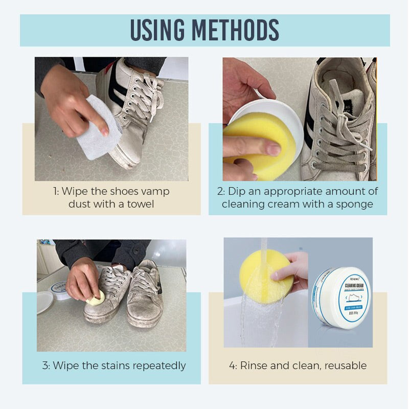 Clearance Sale - White Shoe Cleaning Cream