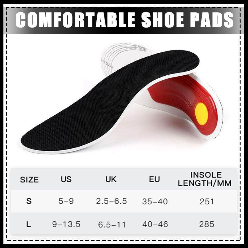 Arch Support Foot Insoles (Pair)