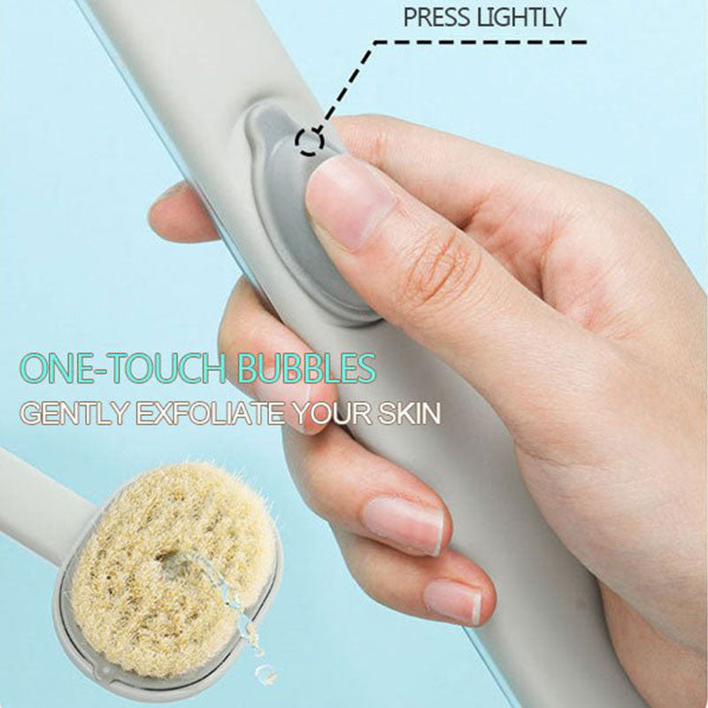 CLEARANCE SALE - Long Handle Liquid Bath Brush