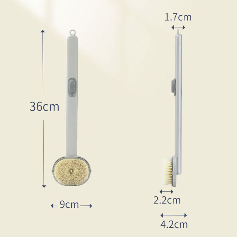 CLEARANCE SALE - Long Handle Liquid Bath Brush